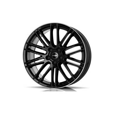 RIAL KIBOX 9,5x21 5x112 ET36 diamond black hornpolished
