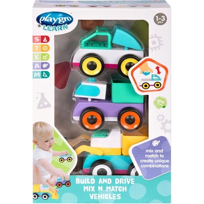 Playgro Skládací autíčka
