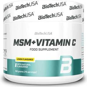 BioTechUSA Msm+Vitamin C, 150 Grams