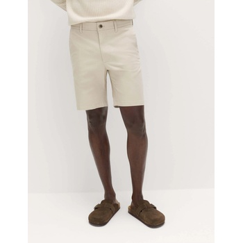 Marks & Spencer Еластични chino шорти, нормална кройка Marks & Spencer бежови Marks & Spencer | Bezhov | МЪЖЕ | 34 MID