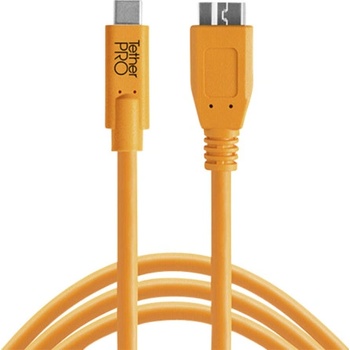 Tether Tools CUC3315-ORG- USB-C to 3.0 Micro- B, 4,6m, oranžový