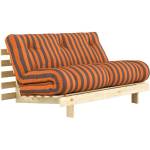 Karup Design Оранжев/кафяв сгъваем диван 140 cm Roots - Karup (123100423140)