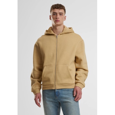 Urban Classics Fluffy Zip Hoody unionbeige XXLUB-TB7284-03738 - Бял, размер XXL