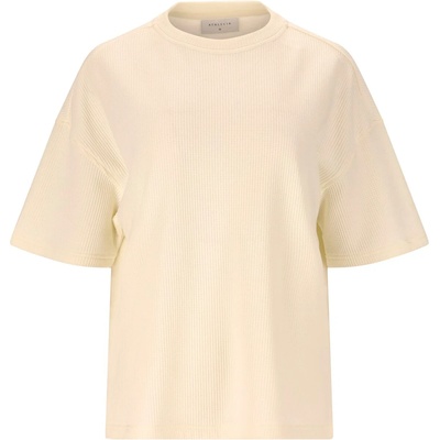 ATHLECIA Дамска тениска ATHLECIA Women's Cardall Waffle Tee T-shirt - Vaporous Gray - размер 36 (EU) (916-5466-0112)