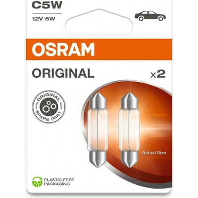 Osram Standard C5W SV8,5-8 12V 5W 2 ks 6418-2BL