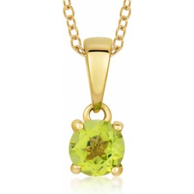 Sofia zlatý prívesok s peridotom CK40001909850