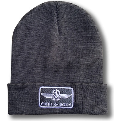 Erik and Sons Torpa čepice zimní šedá