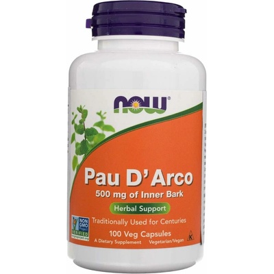 Now Foods Pau d'Arco 500 mg 100 kapsúl