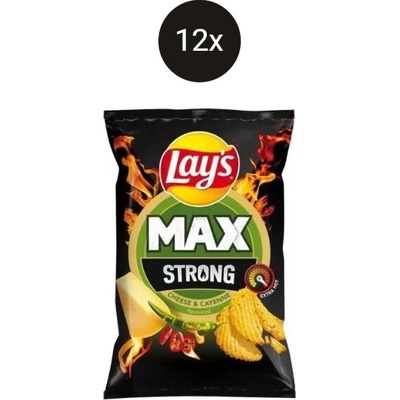Lays strong cheese cayenne 12x 55 g