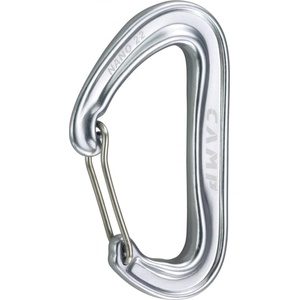 C. A. M. P C. A. M. P. Карабинер с щифт C. A. M. P. Nano 22 Snapgate carabiner - Titanium - размер Single (321-0192-0711)