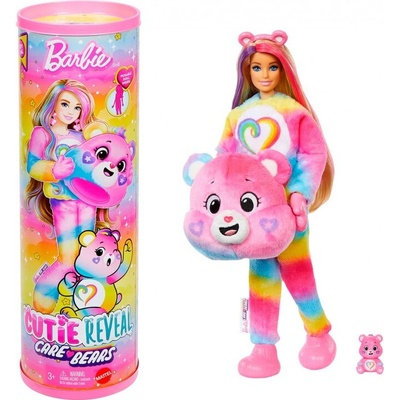Barbie Cutie Reveal Care bears růžový