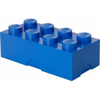 Lego Room Box na desiatu 10 x 20 x 7,5 cm modrý
