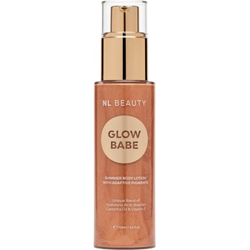 NL Beauty Лосион за тяло с блестящи частици Glow Babe, 100 ml