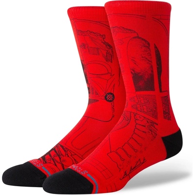 STANCE Vader Crew Red