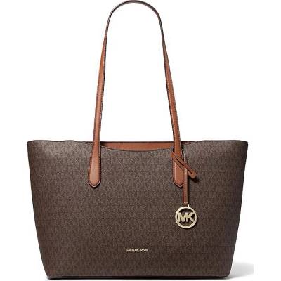 Michael Kors Arden large kabelka logo hnědá