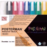 ZIG Маркер Posterman 2mm 8 - комплект (PMA-30/8V)