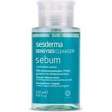 Sesderma Sensyses Cleanser Sebum odličovač make-upu pre mastnú pleť Nanotech 200 ml