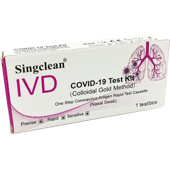 Hangzhou Singclean COVID 19 Test Kit Colloidal Gold Method 1 ks