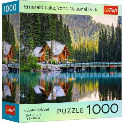 Trefl Smaragdové jezero Národní park Yoho 1000 dielov