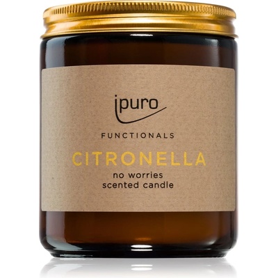 ipuro Functionals Citronella ароматна свещ 200 гр