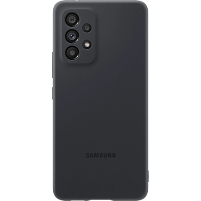 Samsung Оригинален гръб Samsung Silicone Cover за Samsung Galaxy A53 5G - Черен, EF-PA536TBE