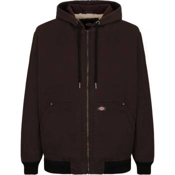 Dickies Яке Dickies Men's Cotton Hooded Long Sleeve Field Jacket - Dark Brown
