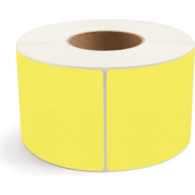 CDRmarket ETRL-32x20-Y-T samolepicí etikety žluté termo role 32 x 20 mm 2000 ks