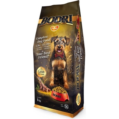 Bodri granule pre psy s jahňacou príchuťou 1 kg