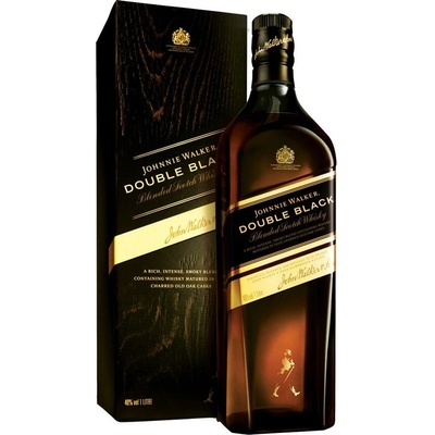 Johnnie Walker Double Black 40% 1 l (holá láhev)