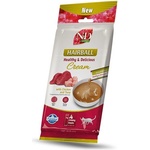 FARMINA N&D Quinoa Cat Hairball Healthy & Delicious Cream with Chicken & Tuna 4 x 15 г