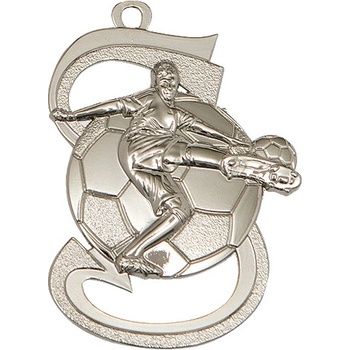 Sabe Futbalová medaile stříbrná UK 40 x 60 mm