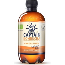 Captain Kombucha Bio Kombucha Zázvor & Citron 400 ml