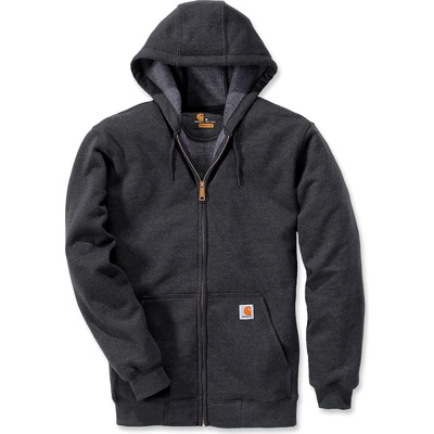Carhartt WIP Мъжки суичър Carhartt Zip Hooded Sweatshirt Hoodie - Carbon Heather - размер M (017-1866-0412)
