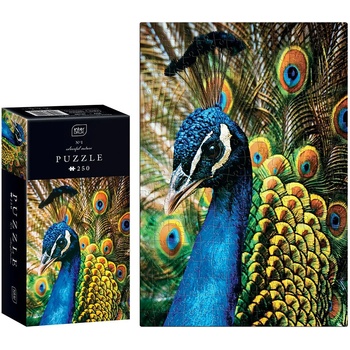 Interdruk - Puzzle Colourful Nature - Peacock - 250 piese