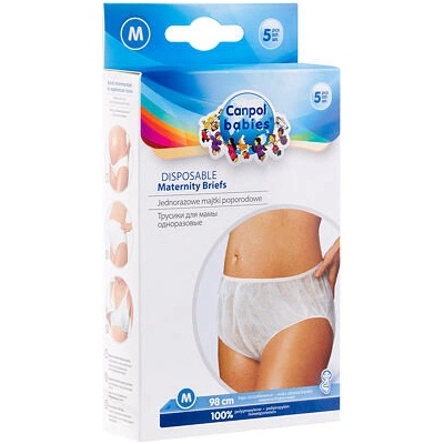 Canpol babies Popôrodné nohavičky M 5 ks