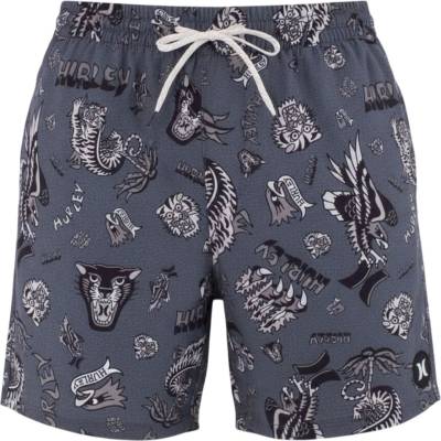 Hurley Мъжки бански слипове Hurley Volley Flex Art Swim brief - Black (050-2359-0111)