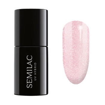 Semilac 164 Uv Gel Polish Pink Crystals Гел лак 7ml