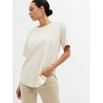 GAP Тениска с логото на GAP GAP | Byal | ЖЕНИ | L