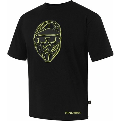 Finntrail T-shirt Helmet BlackYellow