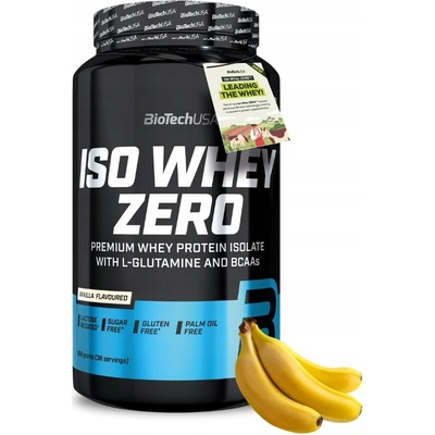 BiotechUSA Iso Whey Zero Natural 908 g