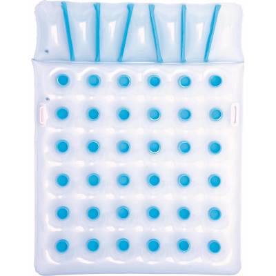 Bestway Надуваем двоен дюшек с дюзи Bestway, син (43055)