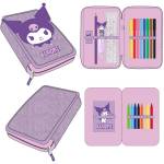 Cerda Несесер с пособия Cerda Hello Kitty - Kuromi, 2 ципа (2700002303)