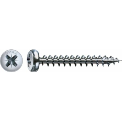 SPAX skrutka 3,5x17mm pologuľatá hlava PZ W 4C 10700511