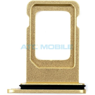 iPhone 11 držák SIM (SIM Tray) žlutý, originální