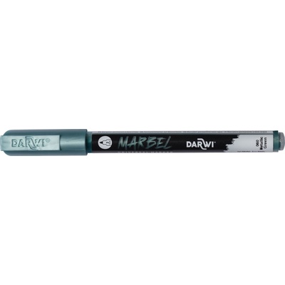 Darwi Marbel Химикал маркер 2 mm Metallic Green N°060 1 бр (DA0233002060C)
