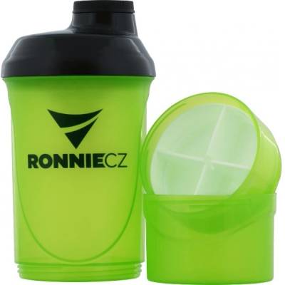 Ronnie.cz Šejker so zásobníkmi (zelený)