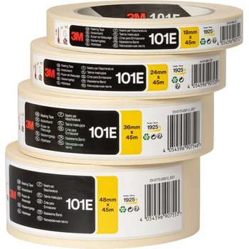 3М Science Applied to Life Хартиено тиксо 3M 101E, 48 мм x 45 м - универсално за вътрешна употреба (7100260268)