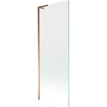 Mexen Next L параван за вана с 1 крило 70 x 150 см, прозрачен, розово злато - 895-070-000-03-00-60 (895-070-000-03-00-60)