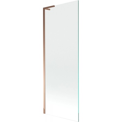 Mexen Next L параван за вана с 1 крило 70 x 150 см, прозрачен, розово злато - 895-070-000-03-00-60 (895-070-000-03-00-60)