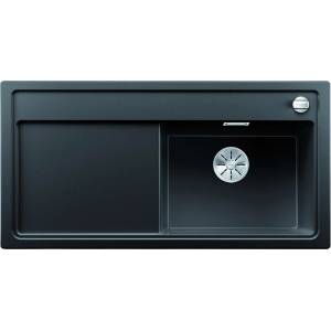BLANCO Zenar XL 6 - Мивка от Silgranit, 99x50 см, InFino, черна 526068 (526068) Мивка за вграждане
